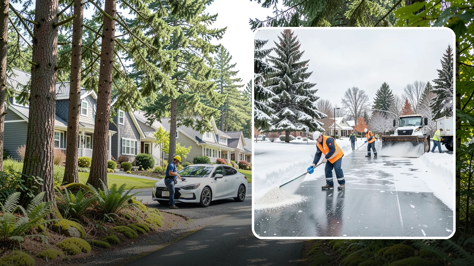 Municipal Deicing in Normandy Park, King County, WA - Deicing for municipal properties, keeping public entrances, civic walkways, and government lots safe for staff and citizens...