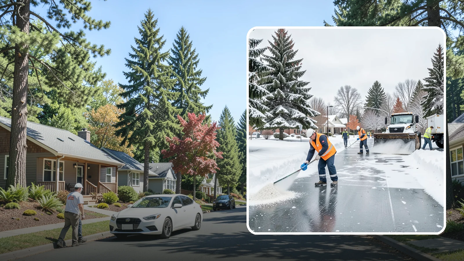 Municipal Deicing in Orting, Pierce County, WA - Deicing for municipal properties, keeping public entrances, civic walkways, and government lots safe for staff and citizens...