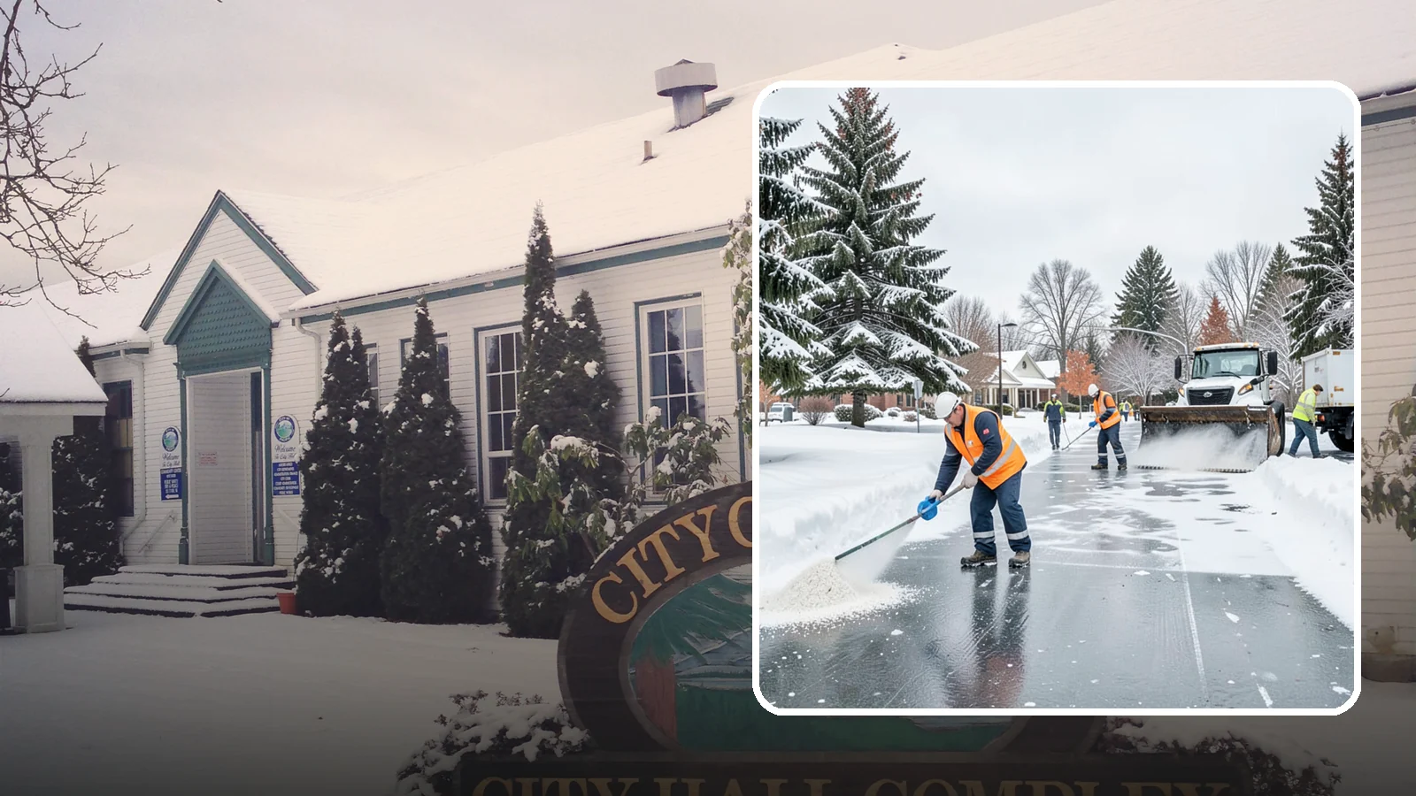 Municipal Deicing in Pacific, King County, WA - Deicing for municipal properties, keeping public entrances, civic walkways, and government lots safe for staff and citizens...