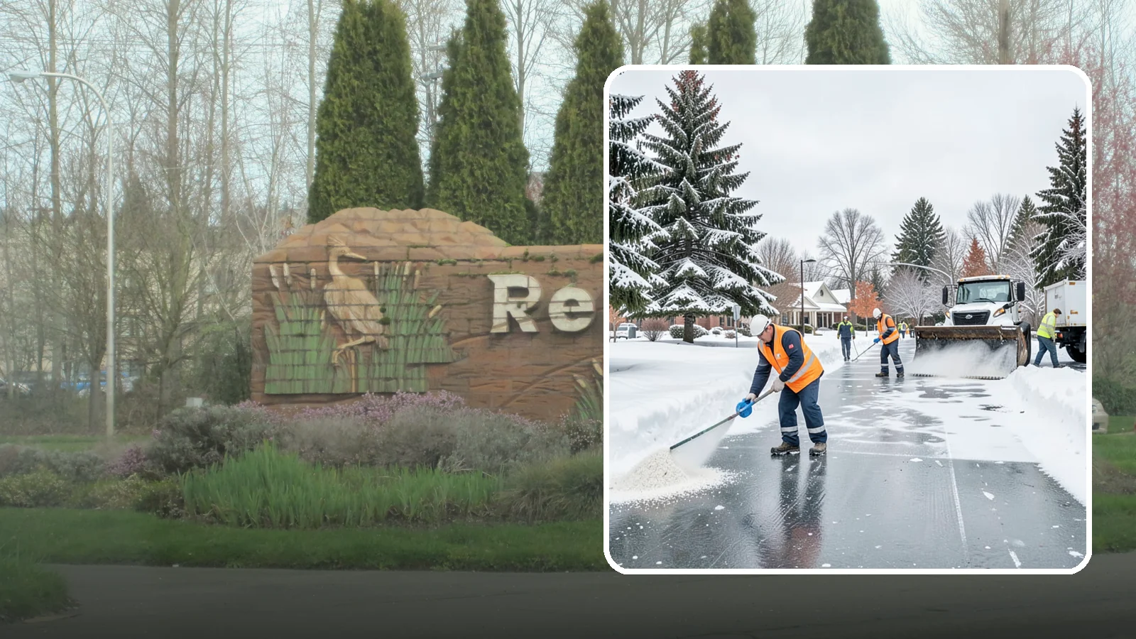 Municipal Deicing in Renton, King County, WA - Deicing for municipal properties, keeping public entrances, civic walkways, and government lots safe for staff and citizens...