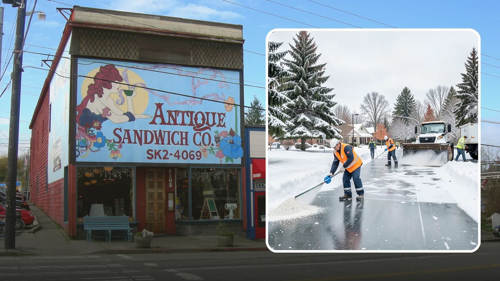 Municipal Deicing in Ruston, Pierce County, WA - Deicing for municipal properties, keeping public entrances, civic walkways, and government lots safe for staff and citizens...