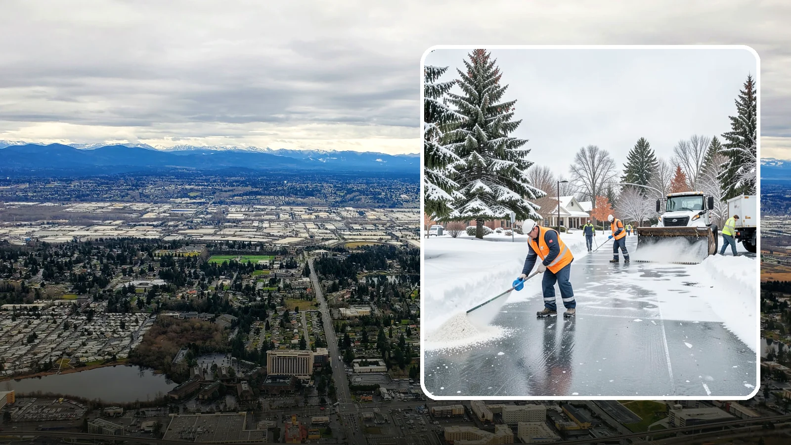 Municipal Deicing in SeaTac, King County, WA - Deicing for municipal properties, keeping public entrances, civic walkways, and government lots safe for staff and citizens...