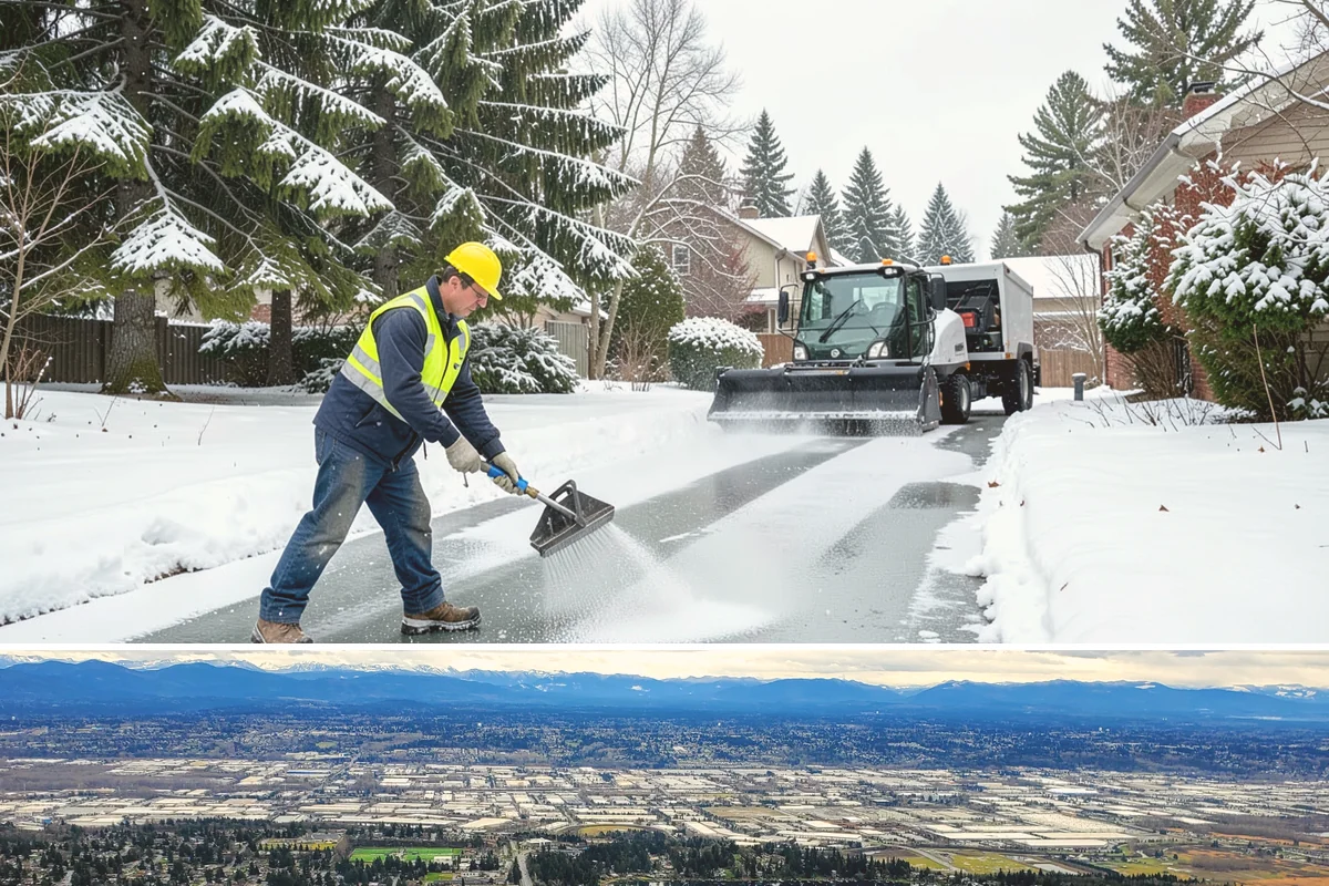 Municipal Deicing in SeaTac, King County, WA - Coverage spans the winter season, with priority during the freezing-rain events that threaten access to essential public services.
