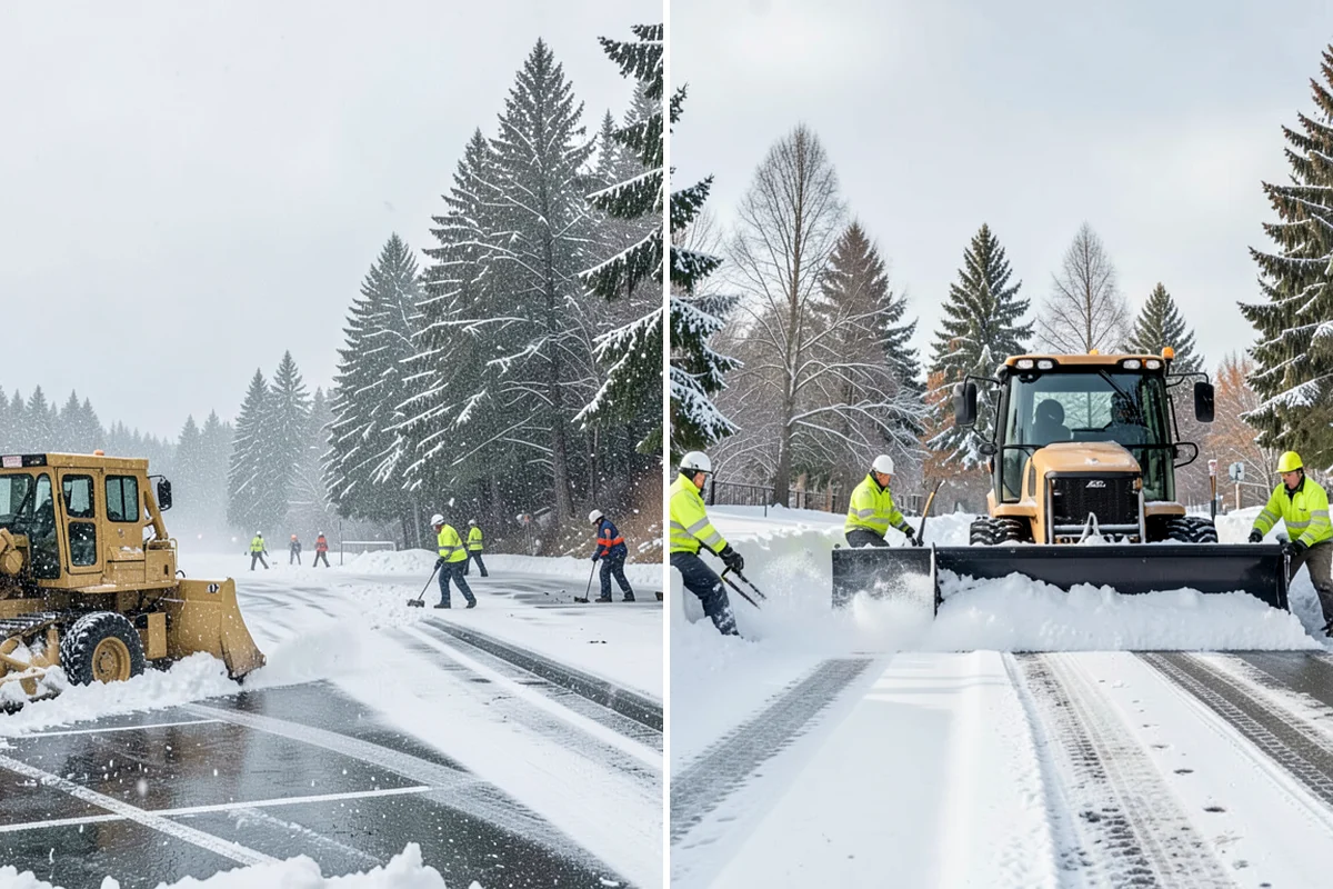 Municipal Deicing in Seattle, King County, WA - Map public entrances, plazas, ramps, and lots with facilities staff