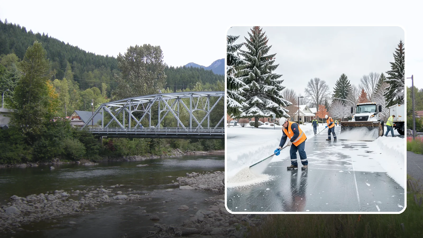 Municipal Deicing in Skykomish, King County, WA - Deicing for municipal properties, keeping public entrances, civic walkways, and government lots safe for staff and citizens...