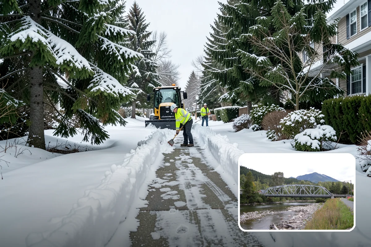 Municipal Deicing in Skykomish, King County, WA - Keeps public entrances and civic plazas safe for citizens