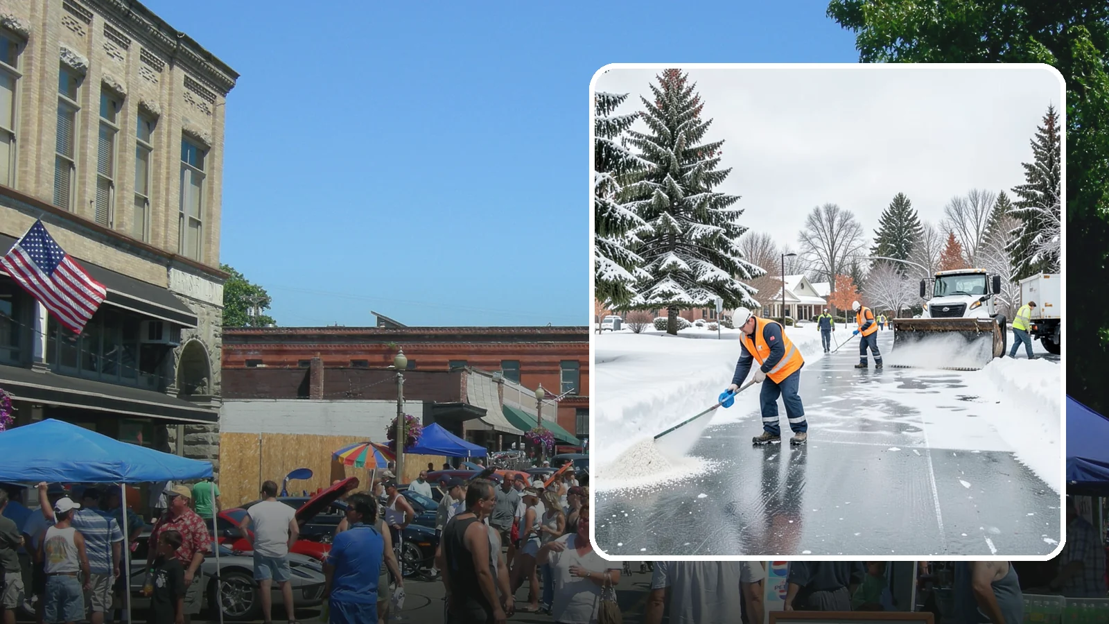 Municipal Deicing in Snohomish, Snohomish County, WA - Deicing for municipal properties, keeping public entrances, civic walkways, and government lots safe for staff and citizens...