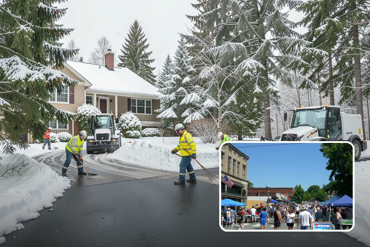 Municipal Deicing in Snohomish, Snohomish County, WA - Keeps public entrances and civic plazas safe for citizens