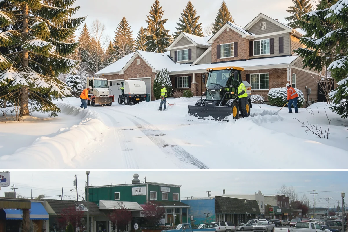 Municipal Deicing in Stanwood, Snohomish County, WA - Coverage spans the winter season, with priority during the freezing-rain events that threaten access to essential public services.