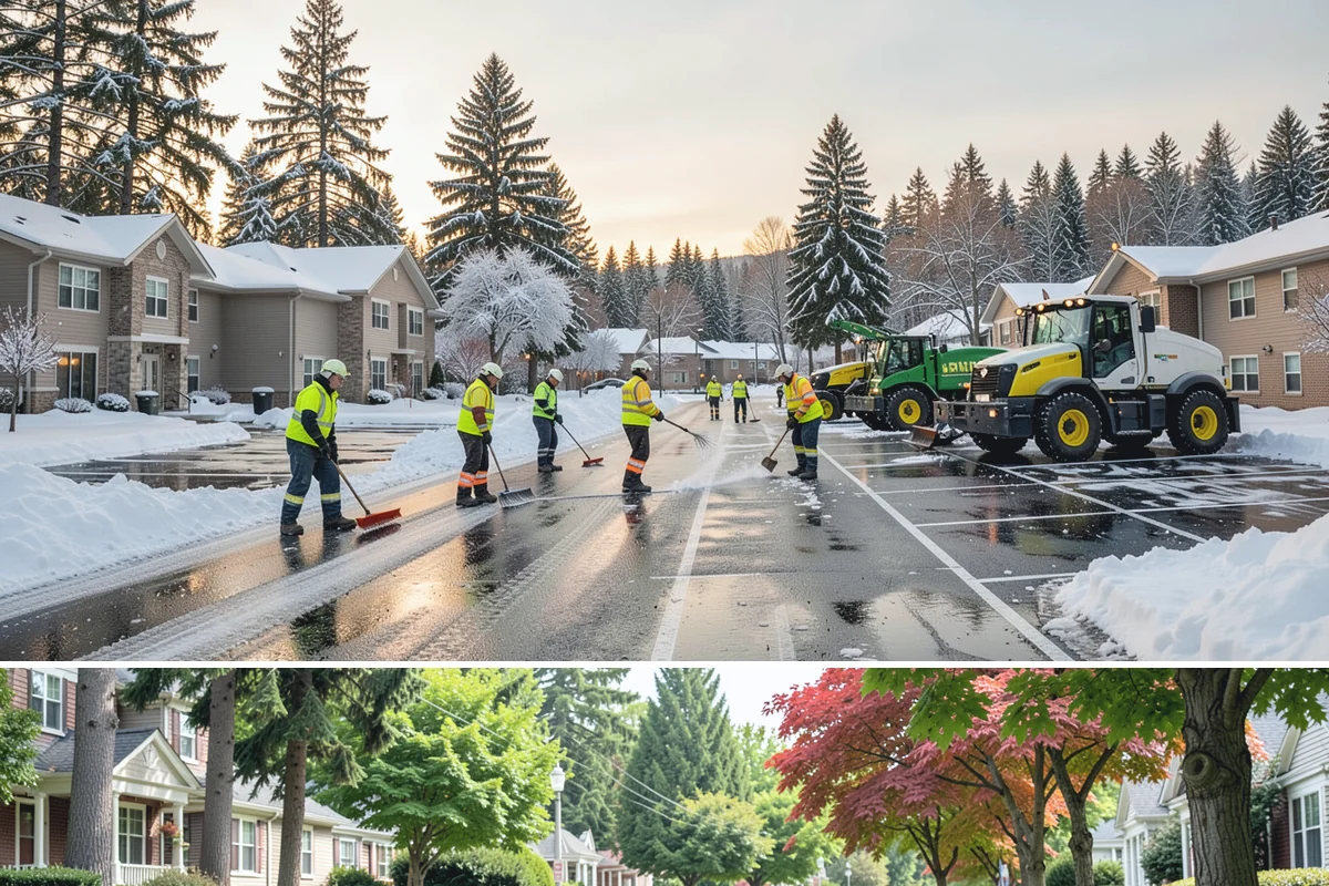 Municipal Parking Lot Snow Removal in Beaux Arts Village, King County, WA - Municipal lots in Western Washington require the most winter service from December through February, when storms strain public...