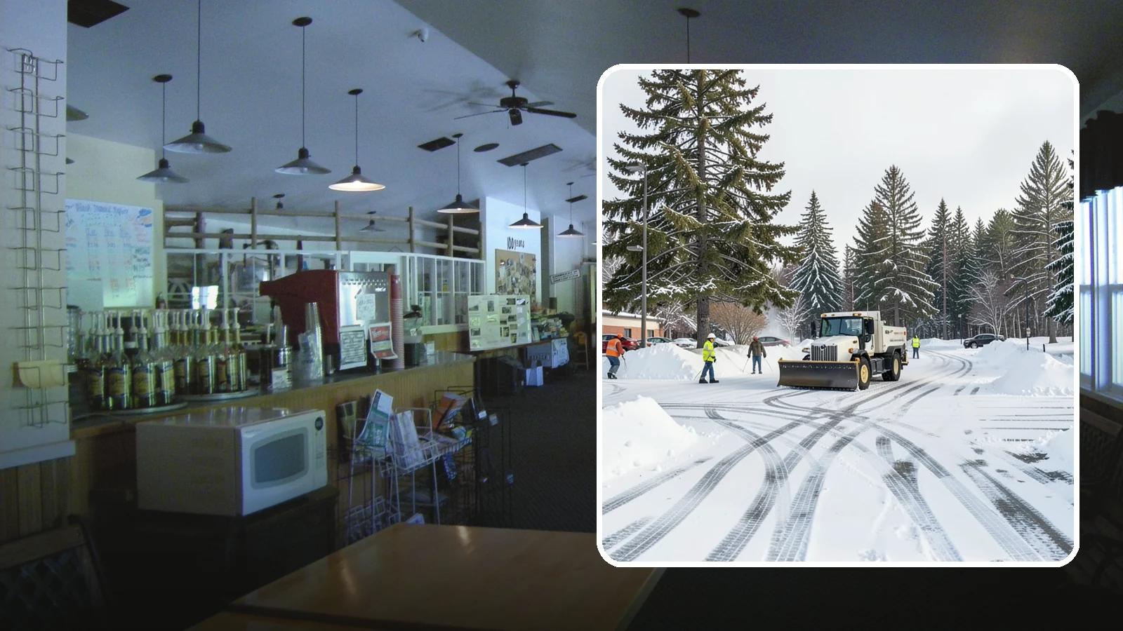 Municipal Parking Lot Snow Removal in Black Diamond, King County, WA - We clear municipal building lots so Western Washington residents and staff can reach public services in any winter weather.