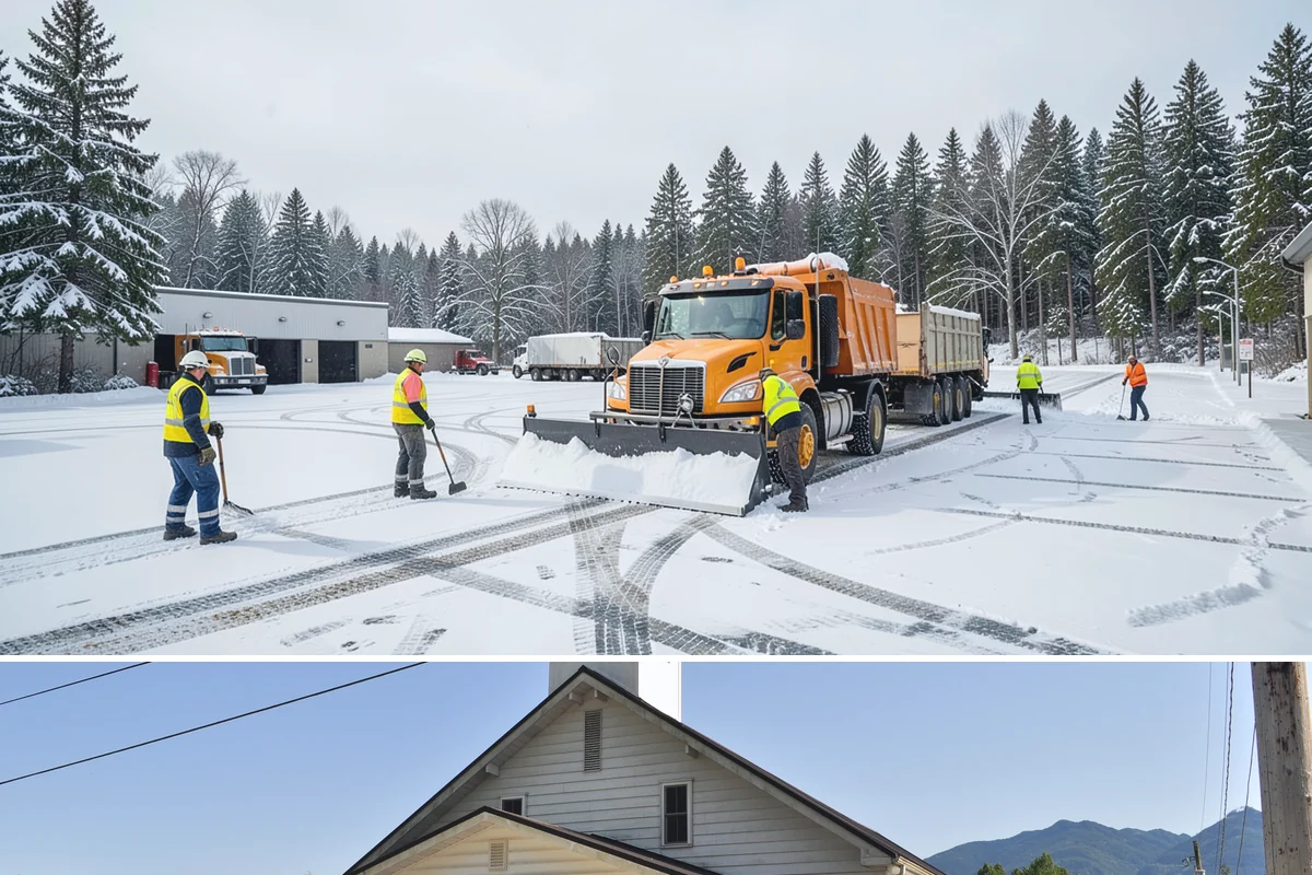 Municipal Parking Lot Snow Removal in Concrete, Skagit County, WA - Municipal lots in Western Washington require the most winter service from December through February, when storms strain public...