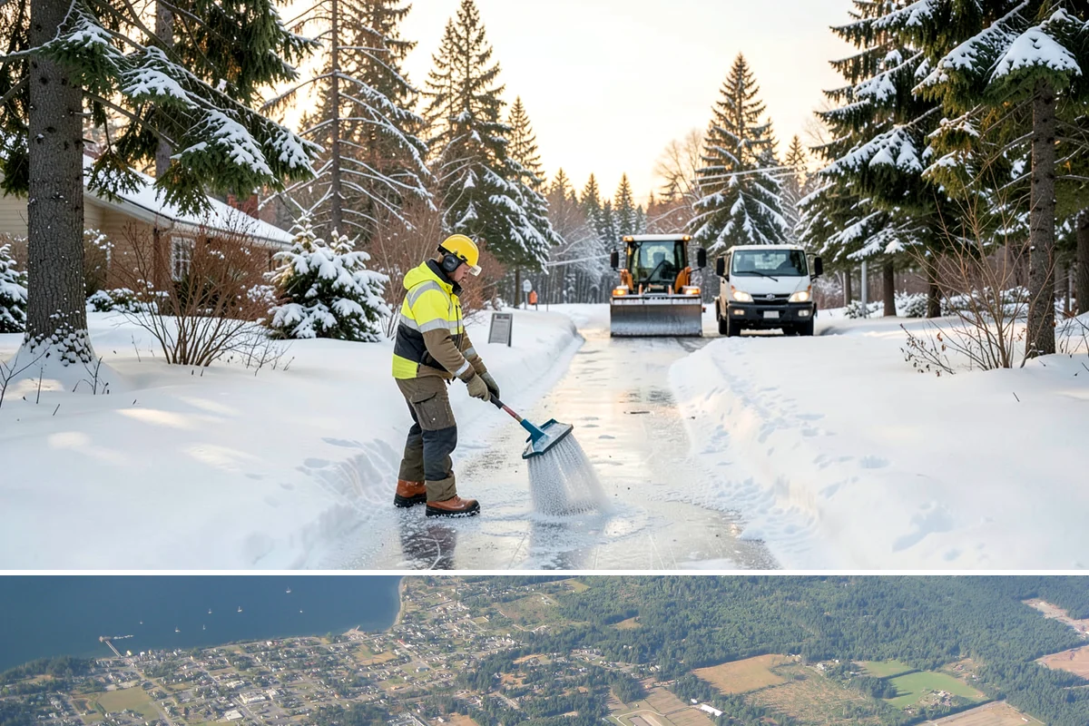 Municipal Parking Lot Snow Removal in Coupeville, Island County, WA - Municipal lots in Western Washington require the most winter service from December through February, when storms strain public...