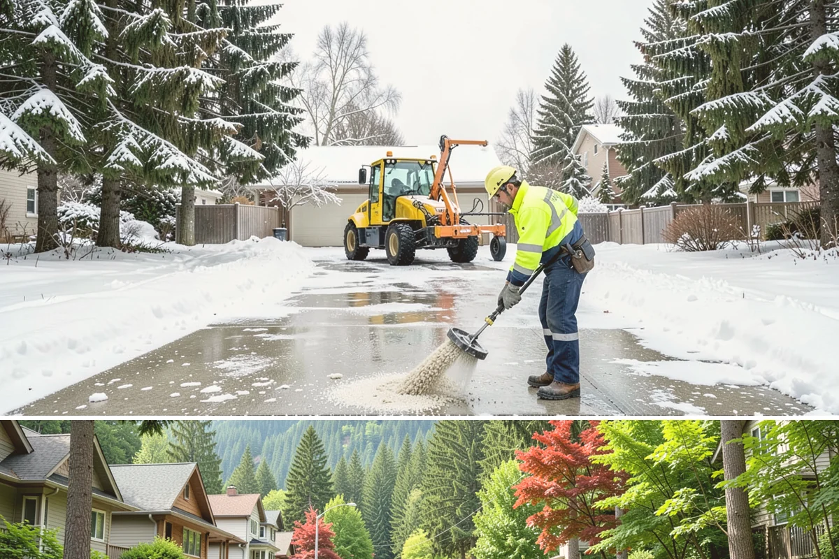 Municipal Parking Lot Snow Removal in Darrington, Snohomish County, WA - Municipal lots in Western Washington require the most winter service from December through February, when storms strain public...