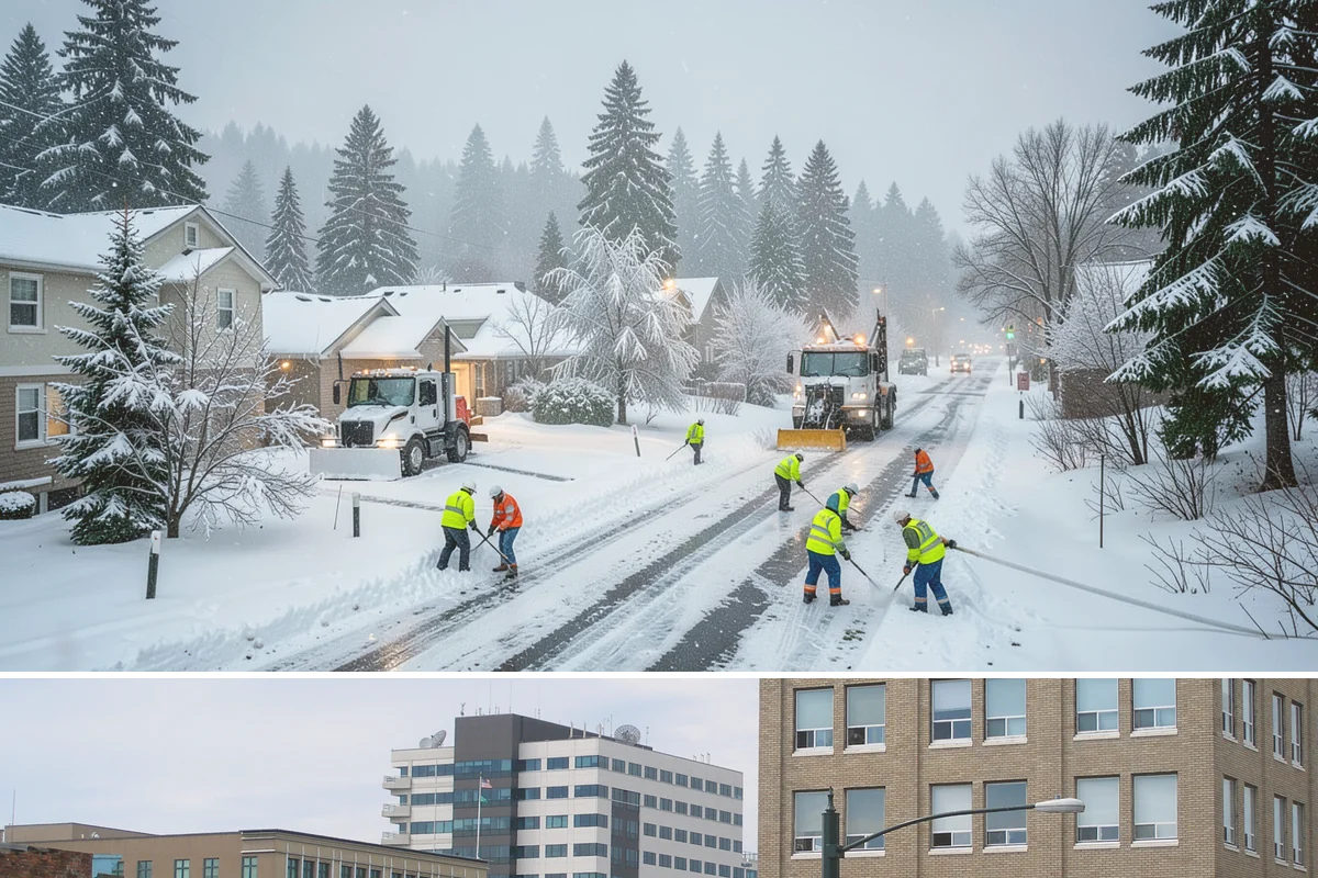 Municipal Parking Lot Snow Removal in Everett, Snohomish County, WA - Municipal lots in Western Washington require the most winter service from December through February, when storms strain public...