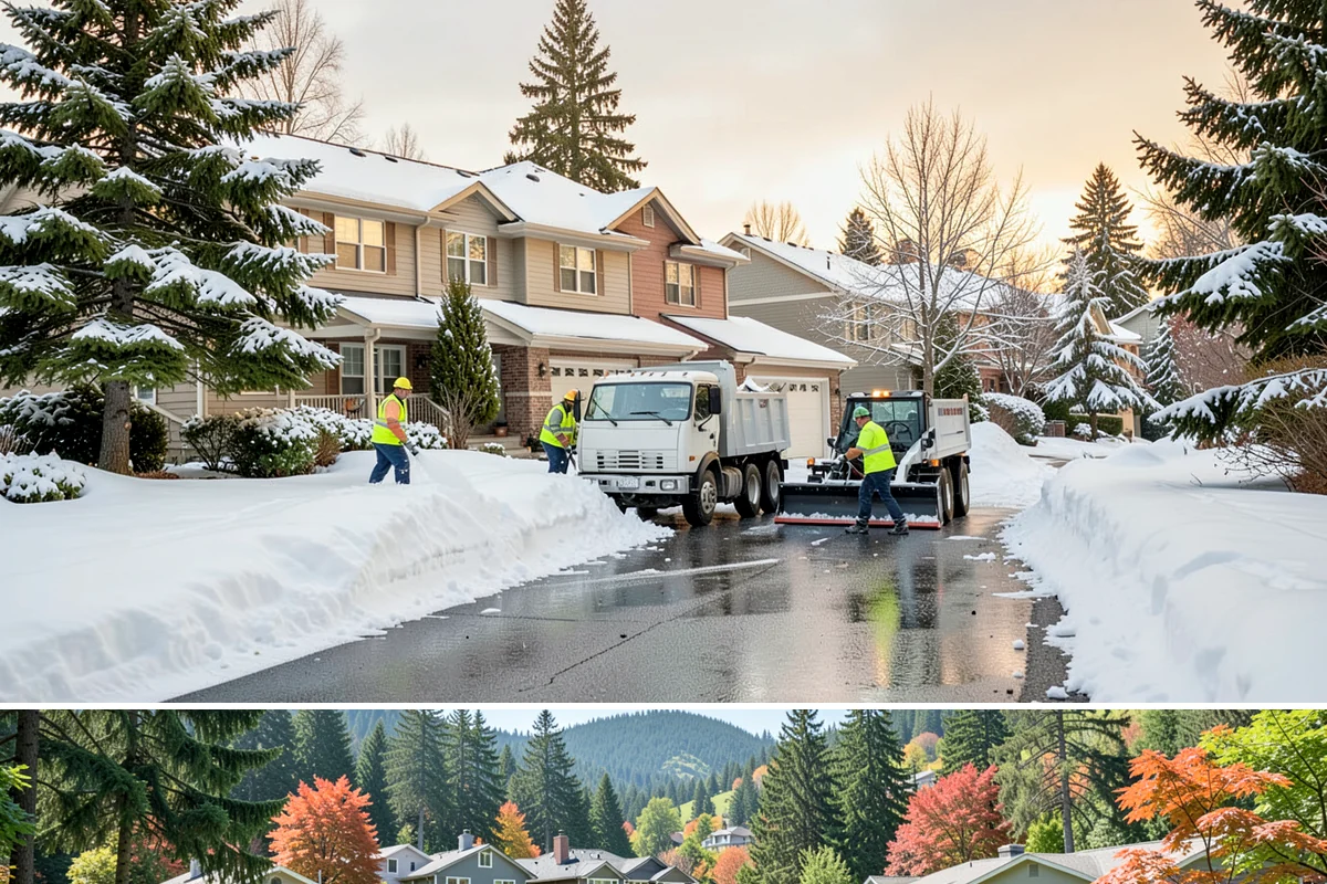 Municipal Parking Lot Snow Removal in Fircrest, Pierce County, WA - Municipal lots in Western Washington require the most winter service from December through February, when storms strain public...