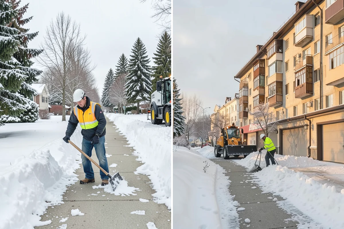 Municipal Parking Lot Snow Removal in Granite Falls, Snohomish County, WA - Coordinate public lots, staff parking, and entrances with facility staff
