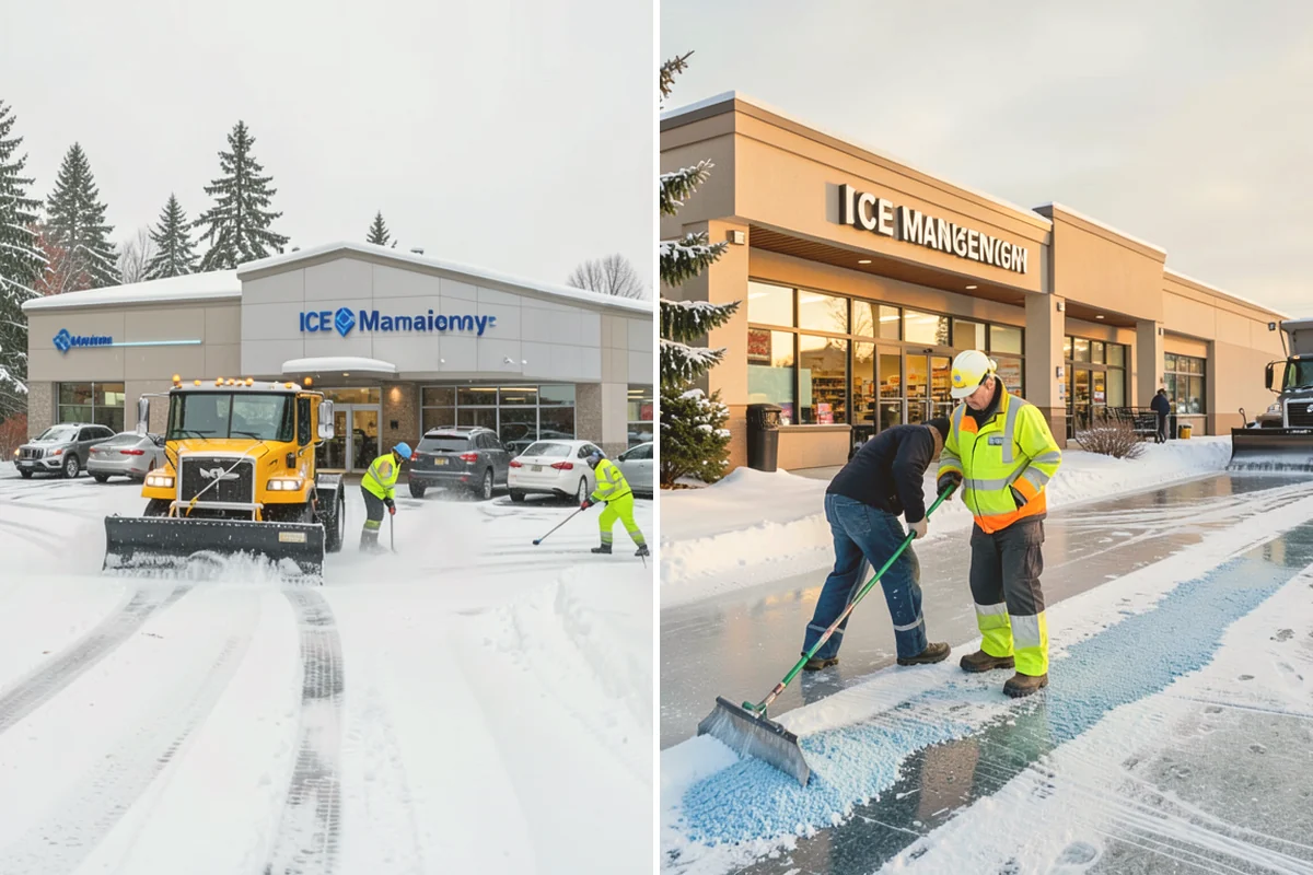 Municipal Parking Lot Snow Removal in Kirkland, King County, WA - Coordinate public lots, staff parking, and entrances with facility staff