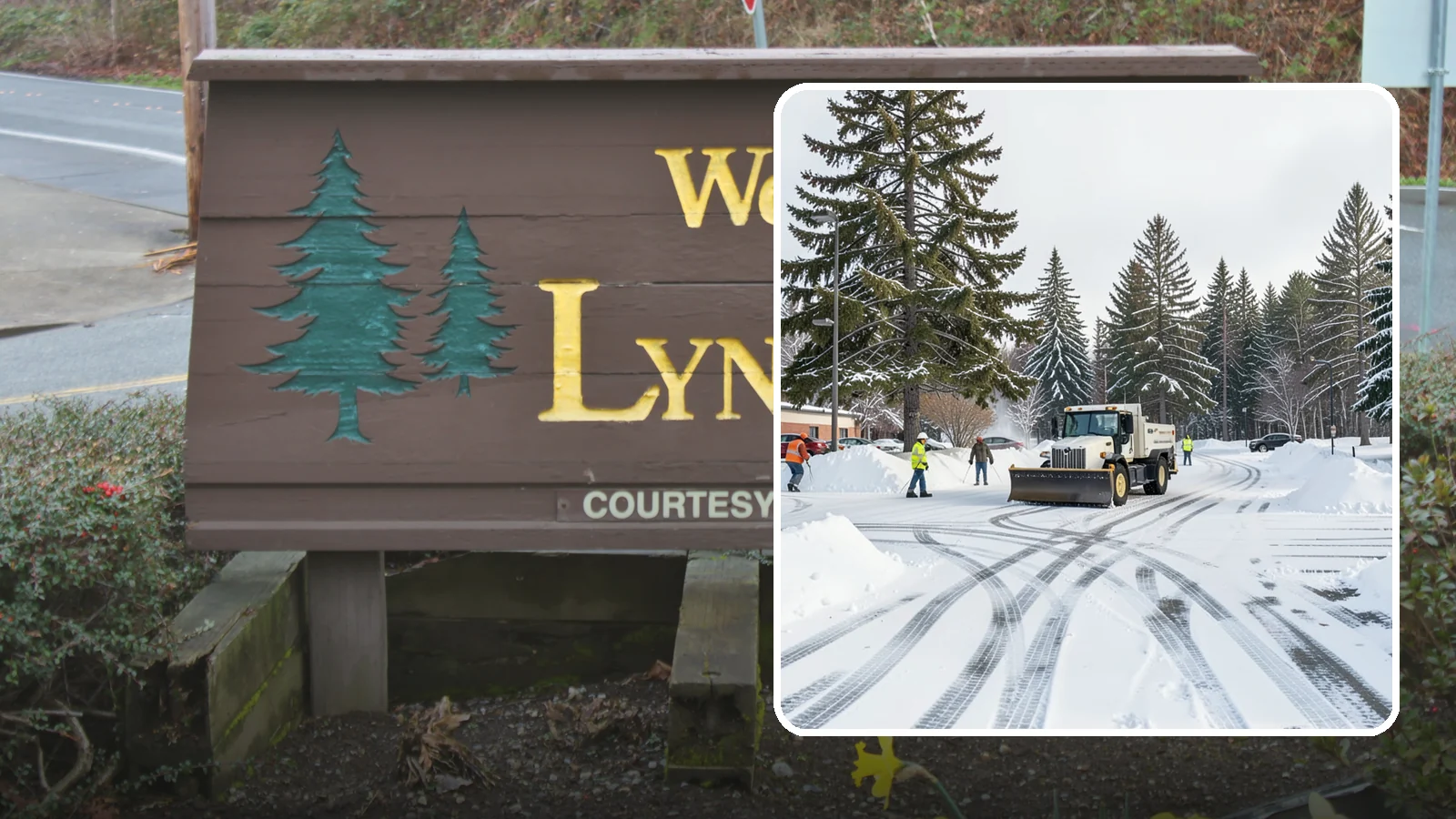 Municipal Parking Lot Snow Removal in Lynnwood, Snohomish County, WA - We clear municipal building lots so Western Washington residents and staff can reach public services in any winter weather.