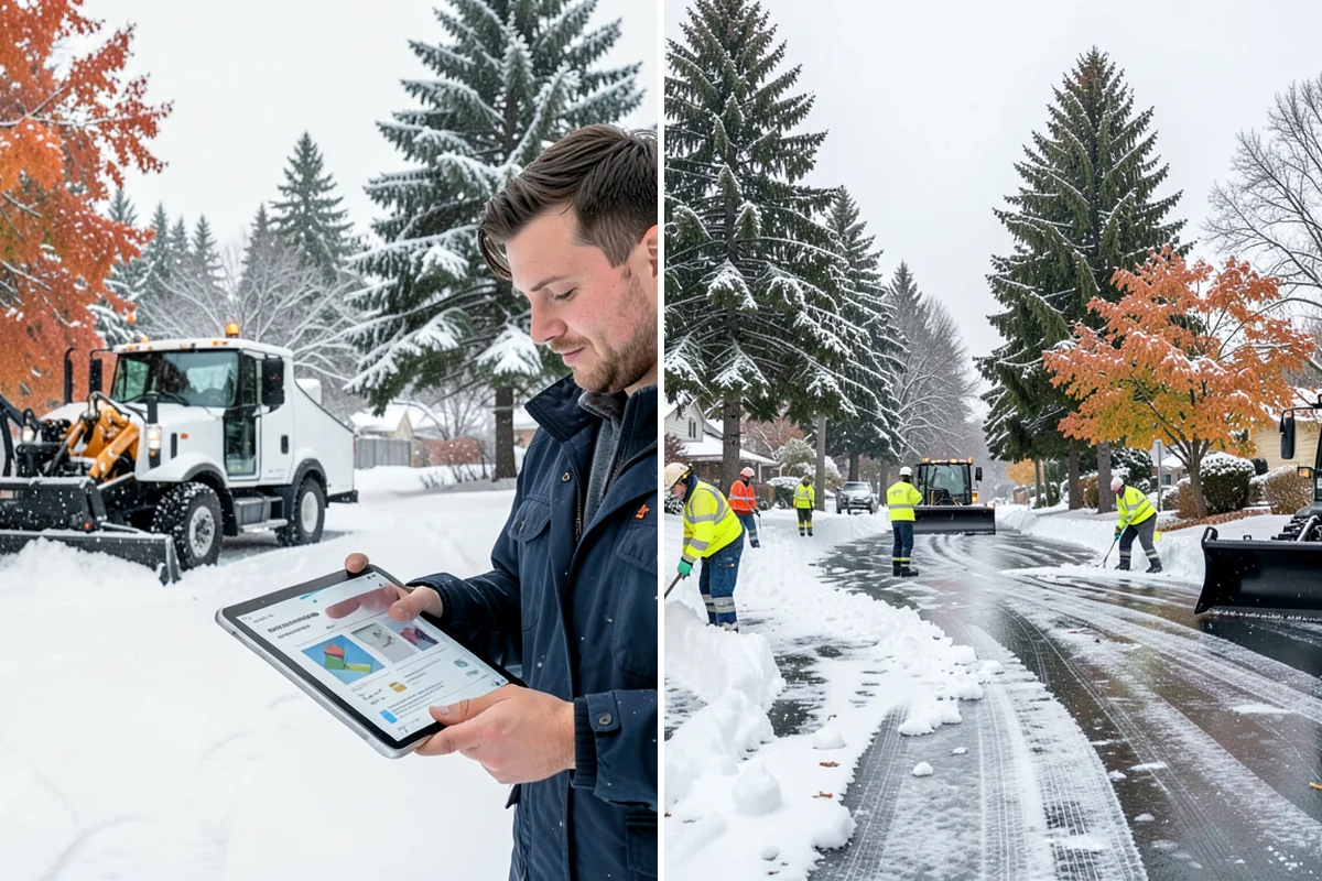 Municipal Parking Lot Snow Removal in Maple Valley, King County, WA - Coordinate public lots, staff parking, and entrances with facility staff