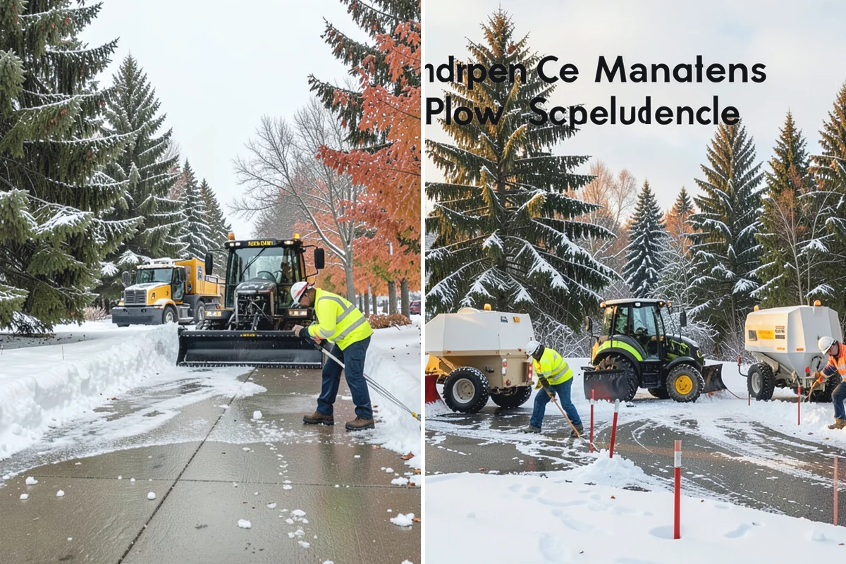 Municipal Parking Lot Snow Removal in Marysville, Snohomish County, WA - Coordinate public lots, staff parking, and entrances with facility staff