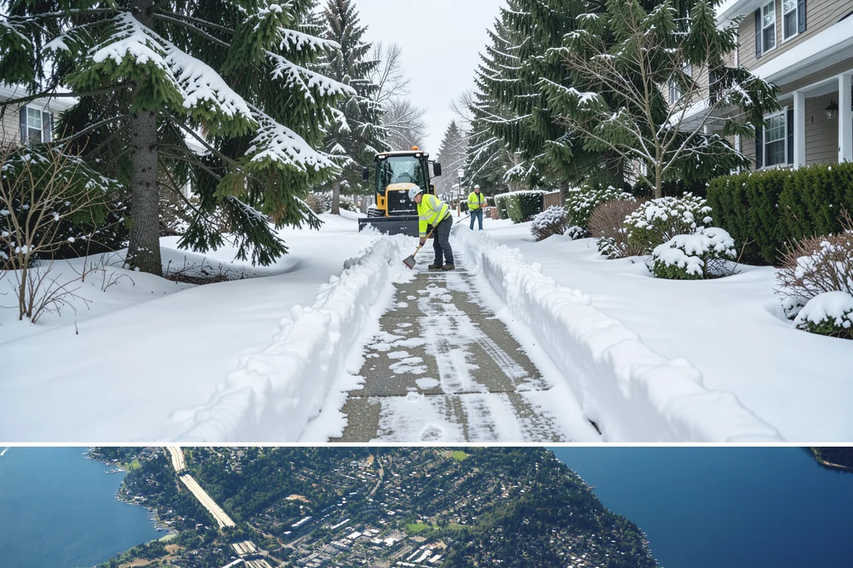 Municipal Parking Lot Snow Removal in Mercer Island, King County, WA - Municipal lots in Western Washington require the most winter service from December through February, when storms strain public...