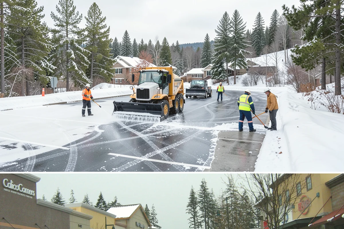 Municipal Parking Lot Snow Removal in Mill Creek, Snohomish County, WA - Municipal lots in Western Washington require the most winter service from December through February, when storms strain public...