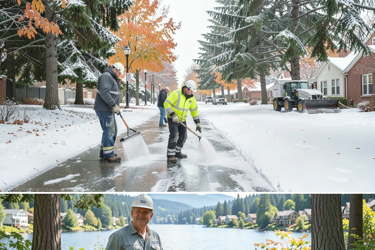 Municipal Parking Lot Snow Removal in Milton, King County, WA - Municipal lots in Western Washington require the most winter service from December through February, when storms strain public...