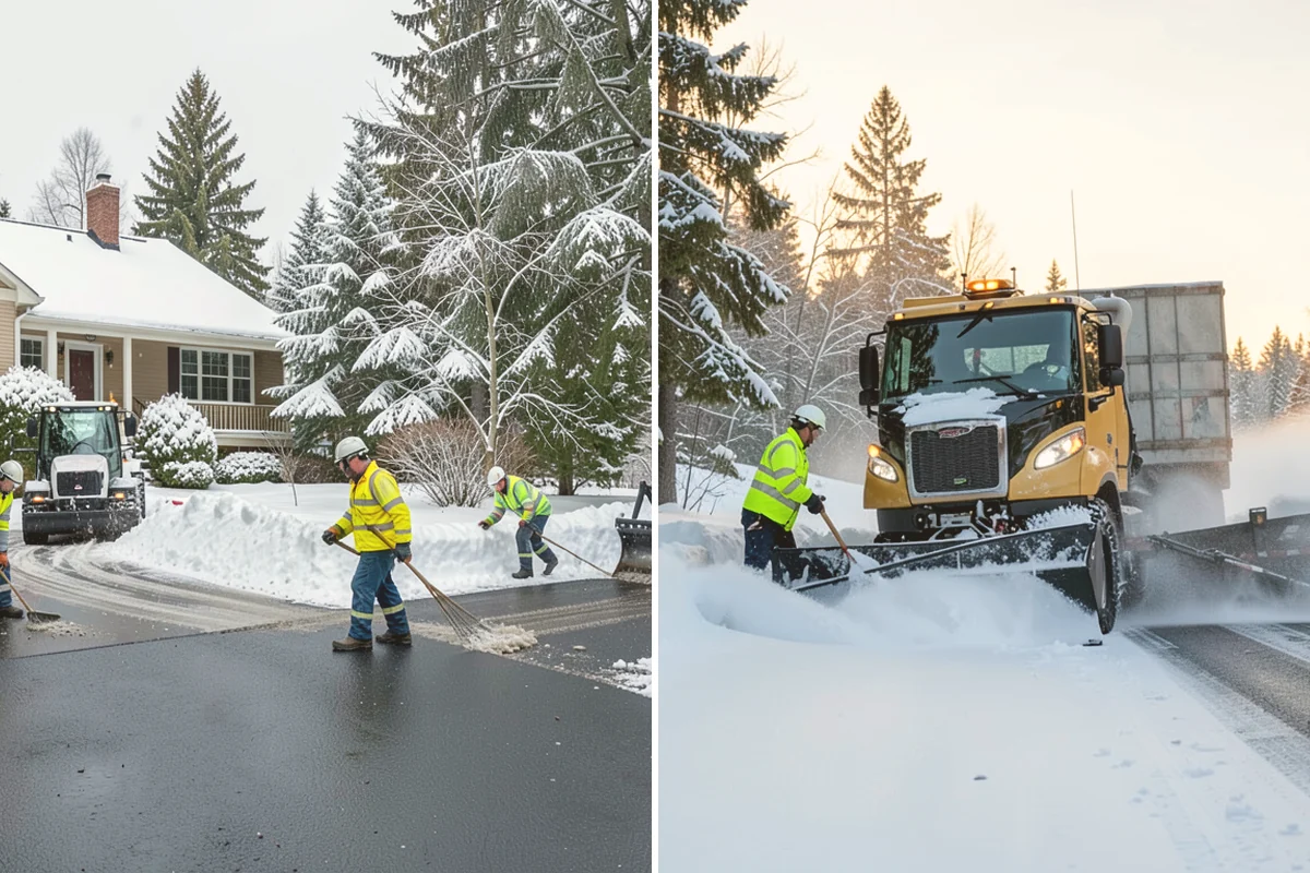 Municipal Parking Lot Snow Removal in Mount Vernon, Skagit County, WA - Coordinate public lots, staff parking, and entrances with facility staff