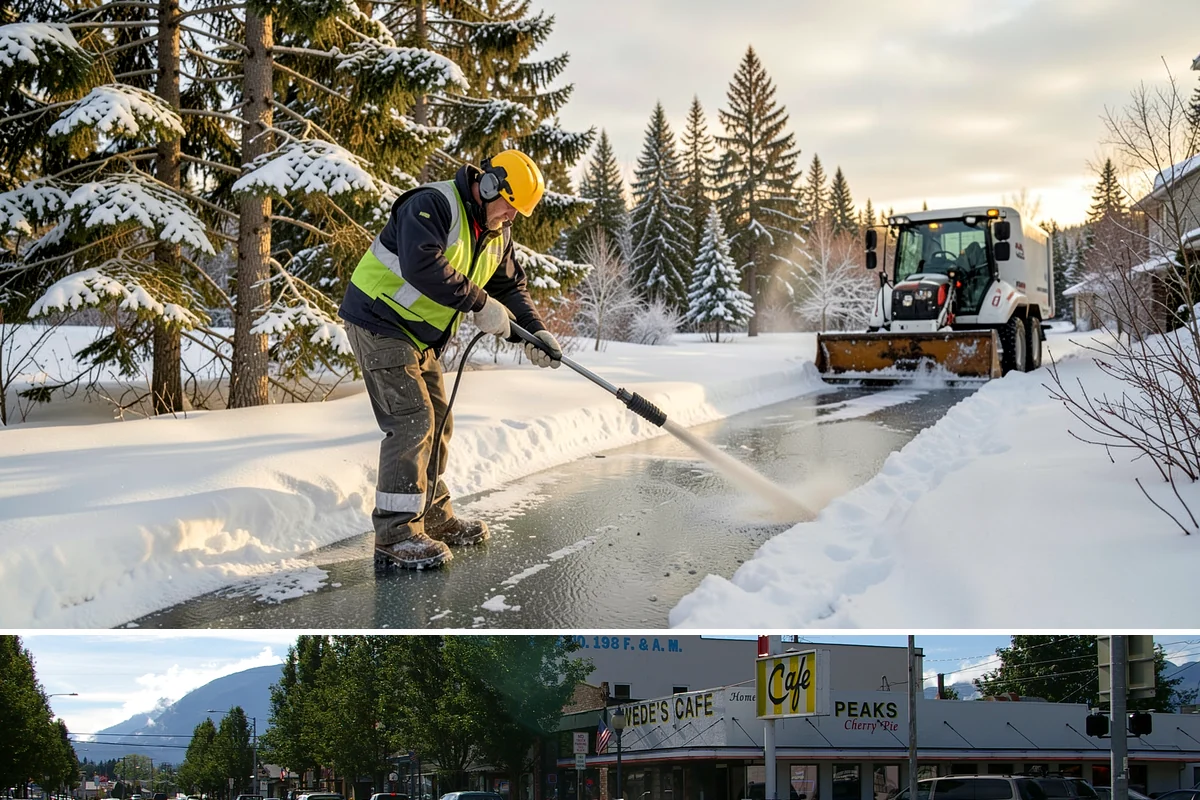 Municipal Parking Lot Snow Removal in North Bend, King County, WA - Municipal lots in Western Washington require the most winter service from December through February, when storms strain public...