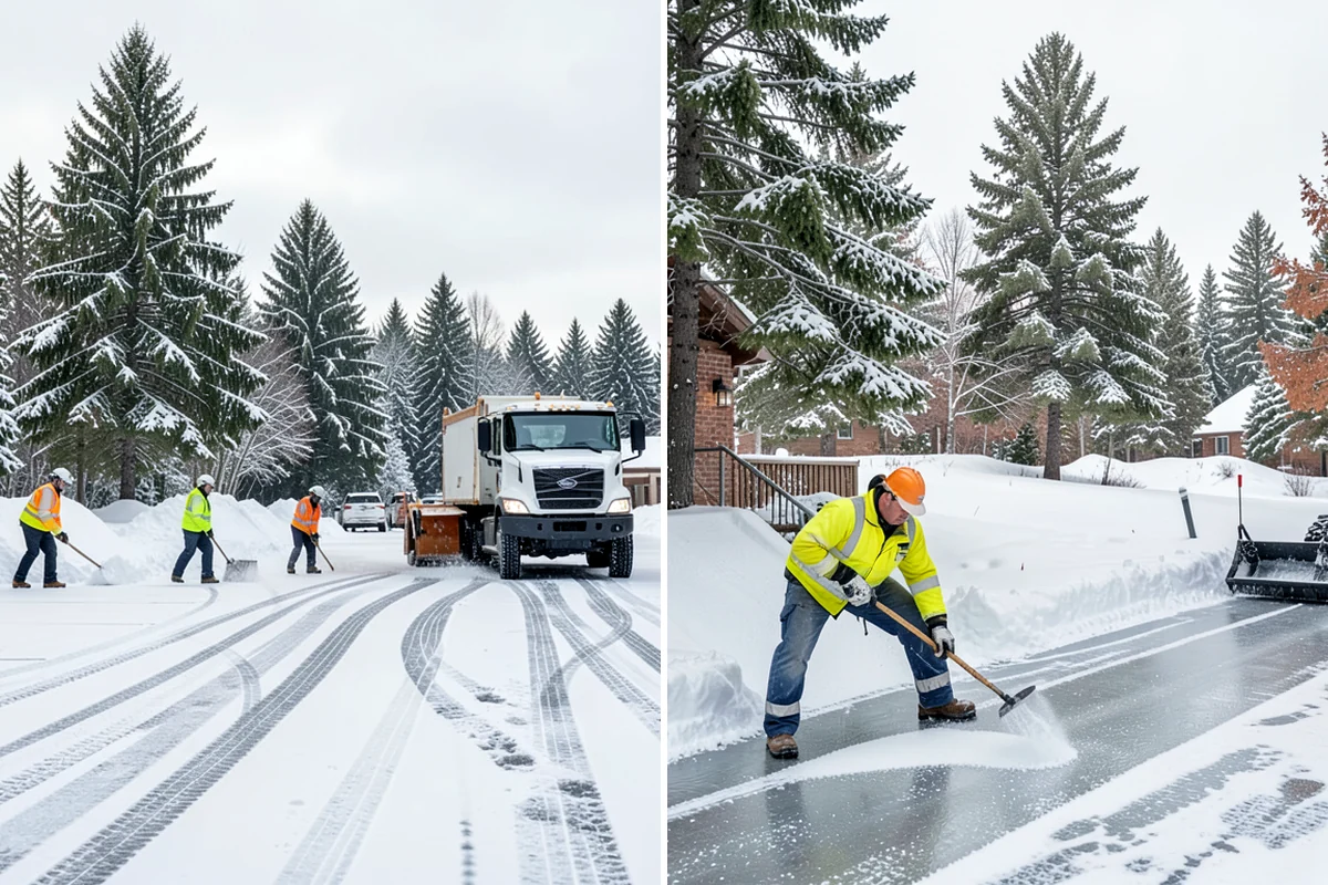 Municipal Parking Lot Snow Removal in SeaTac, King County, WA - Coordinate public lots, staff parking, and entrances with facility staff