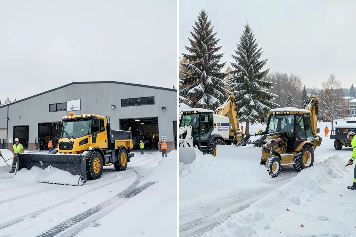 Municipal Parking Lot Snow Removal in Seattle, King County, WA - Coordinate public lots, staff parking, and entrances with facility staff