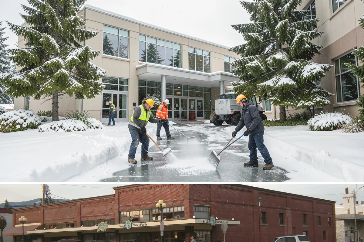 Municipal Parking Lot Snow Removal in Sedro-Woolley, Skagit County, WA - Municipal lots in Western Washington require the most winter service from December through February, when storms strain public...