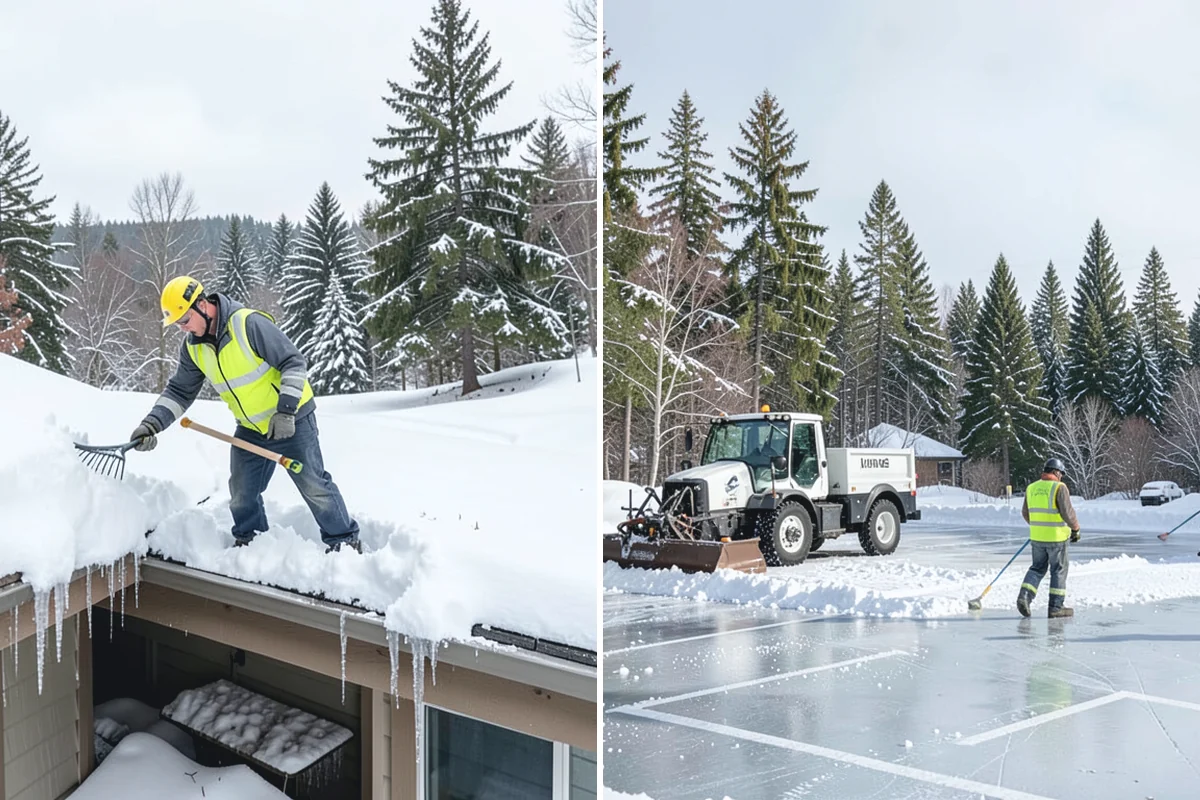 Municipal Parking Lot Snow Removal in Sumner, Pierce County, WA - Coordinate public lots, staff parking, and entrances with facility staff