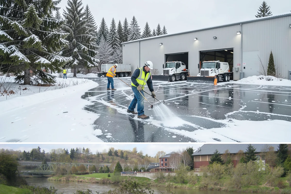 Municipal Parking Lot Snow Removal in Tukwila, King County, WA - Municipal lots in Western Washington require the most winter service from December through February, when storms strain public...