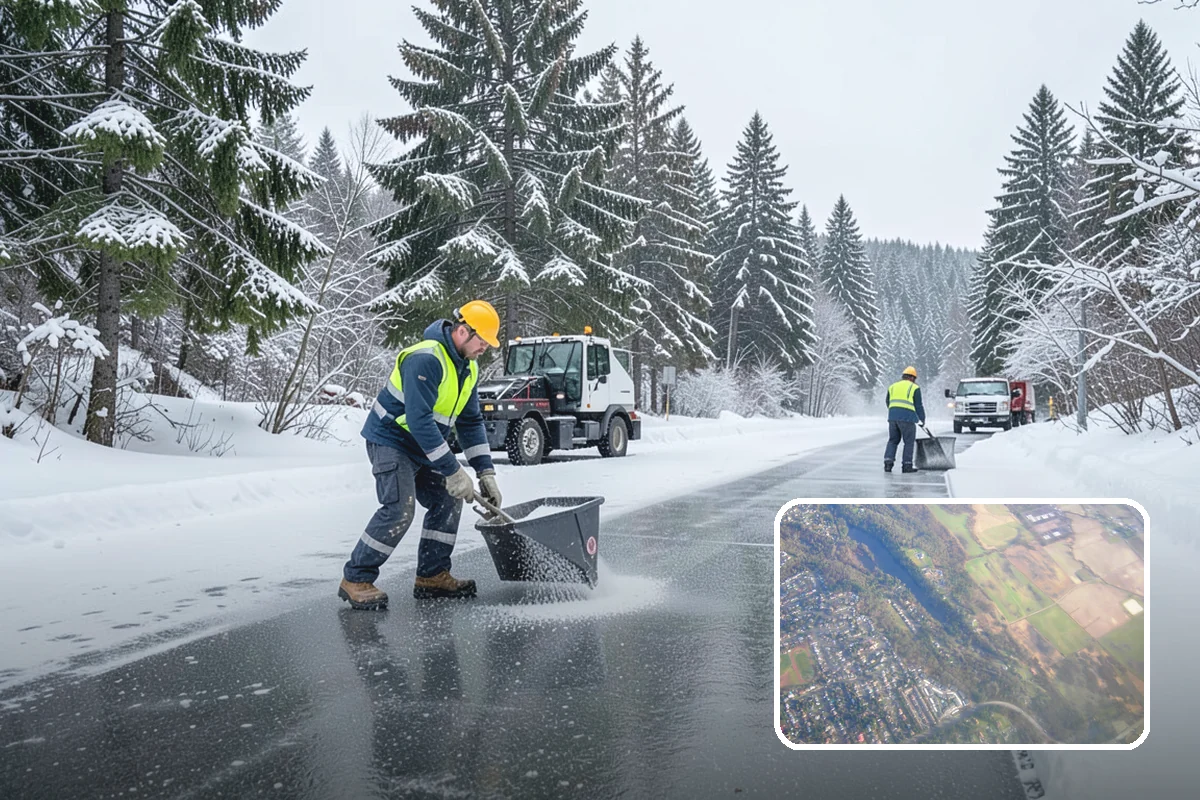 Municipal Sidewalk Clearing in Algona, King County, WA - Keeps public right-of-way accessible and ADA-compliant