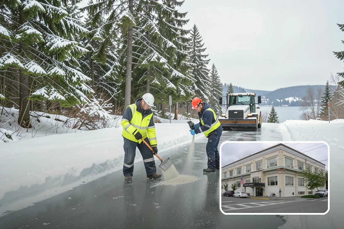Municipal Sidewalk Clearing in Anacortes, Skagit County, WA - Keeps public right-of-way accessible and ADA-compliant