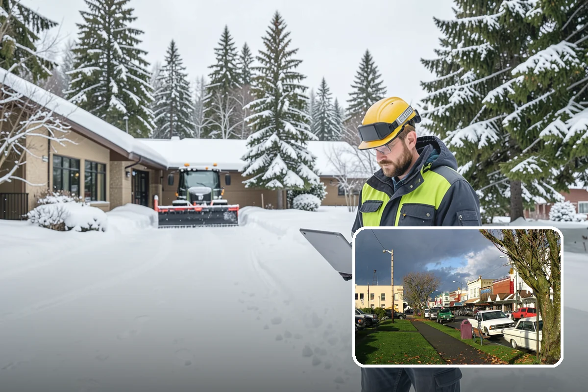 Municipal Sidewalk Clearing in Arlington, Snohomish County, WA - Keeps public right-of-way accessible and ADA-compliant