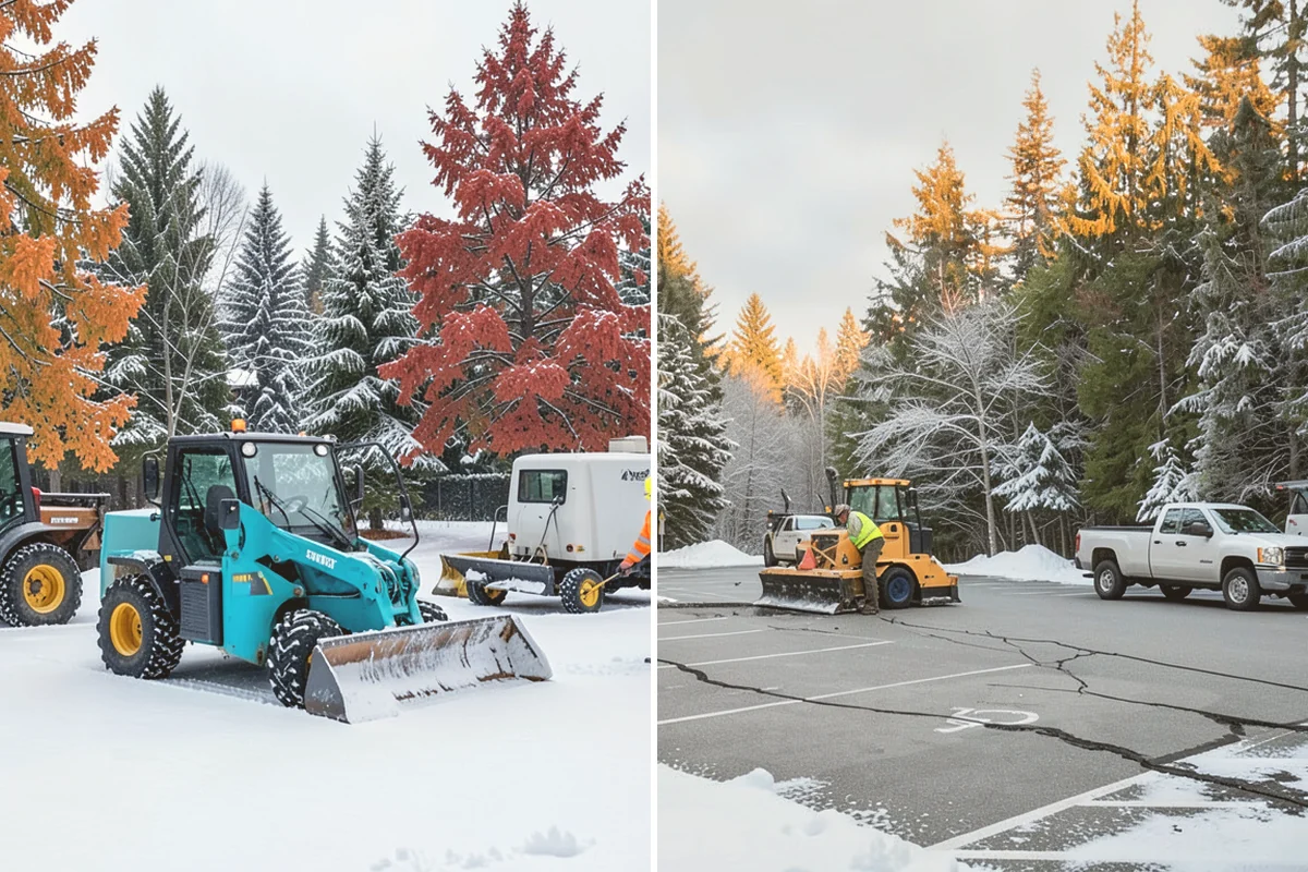 Municipal Sidewalk Clearing in Bellevue, King County, WA - Route civic walks, transit stops, and building entries by priority