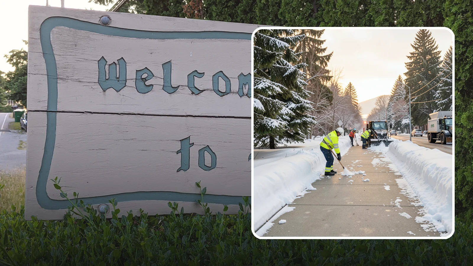 Municipal Sidewalk Clearing in Brier, Snohomish County, WA - Public right-of-way sidewalk clearing for Western Washington municipalities, keeping civic walks, transit approaches, and...