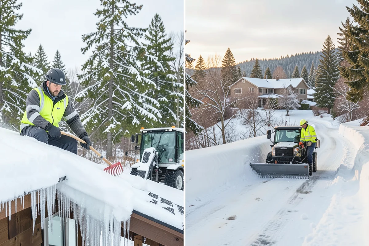 Municipal Sidewalk Clearing in Buckley, Pierce County, WA - Route civic walks, transit stops, and building entries by priority
