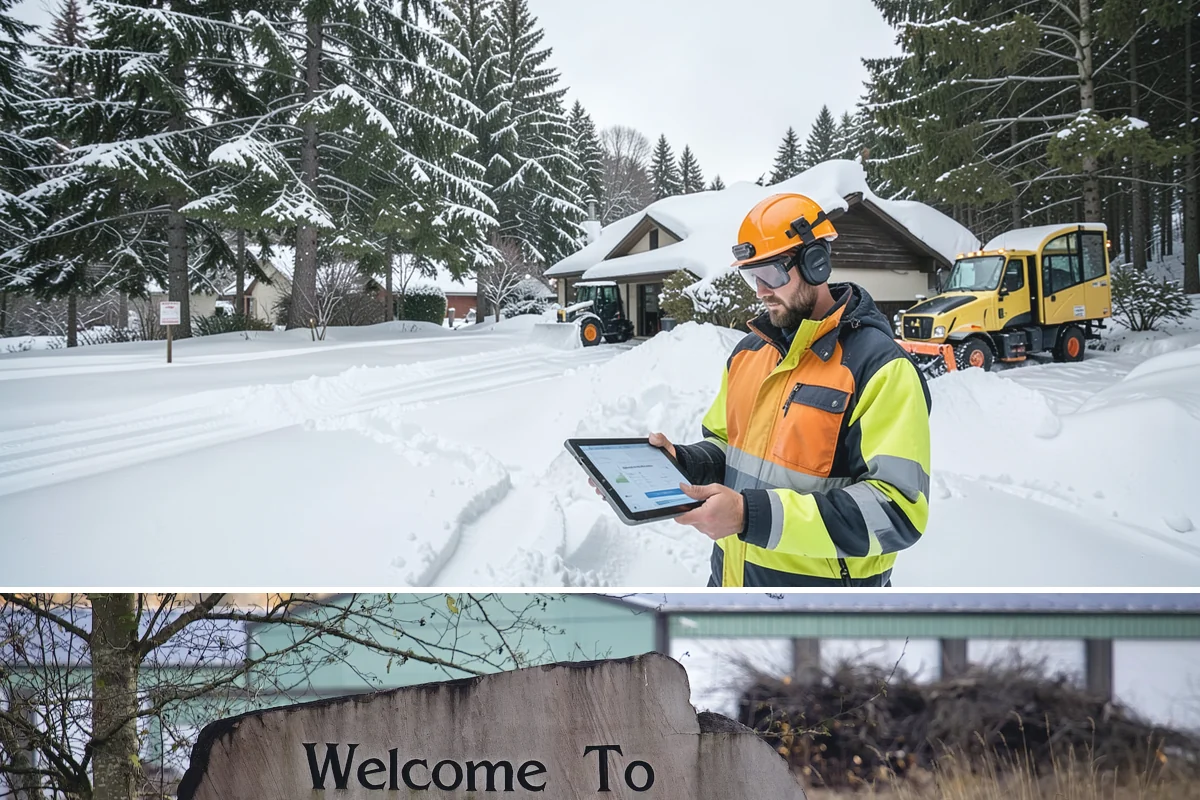 Municipal Sidewalk Clearing in Buckley, Pierce County, WA - Municipal demand spans late November through February, with shaded downtown blocks and transit stops needing repeated freeze-thaw...