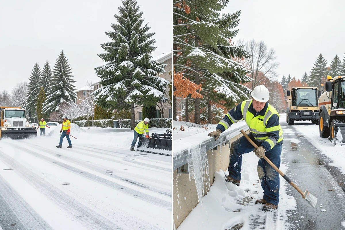 Municipal Sidewalk Clearing in Carnation, King County, WA - Route civic walks, transit stops, and building entries by priority