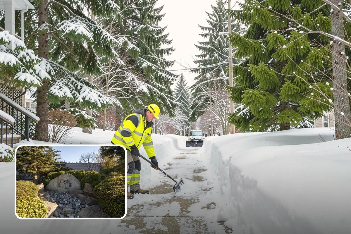 Municipal Sidewalk Clearing in Clyde Hill, King County, WA - Keeps public right-of-way accessible and ADA-compliant
