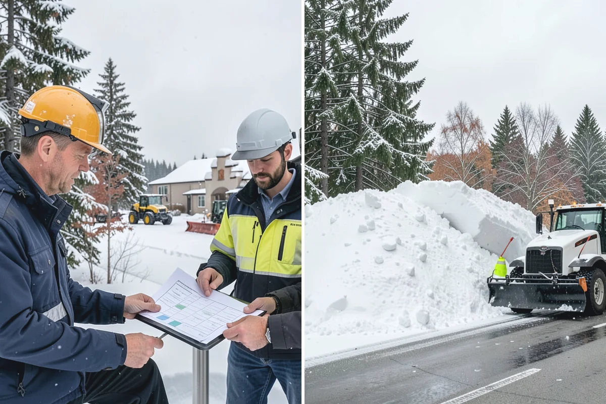 Municipal Sidewalk Clearing in Coupeville, Island County, WA - Route civic walks, transit stops, and building entries by priority