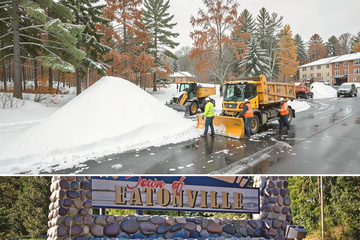 Municipal Sidewalk Clearing in Eatonville, Pierce County, WA - Municipal demand spans late November through February, with shaded downtown blocks and transit stops needing repeated freeze-thaw...
