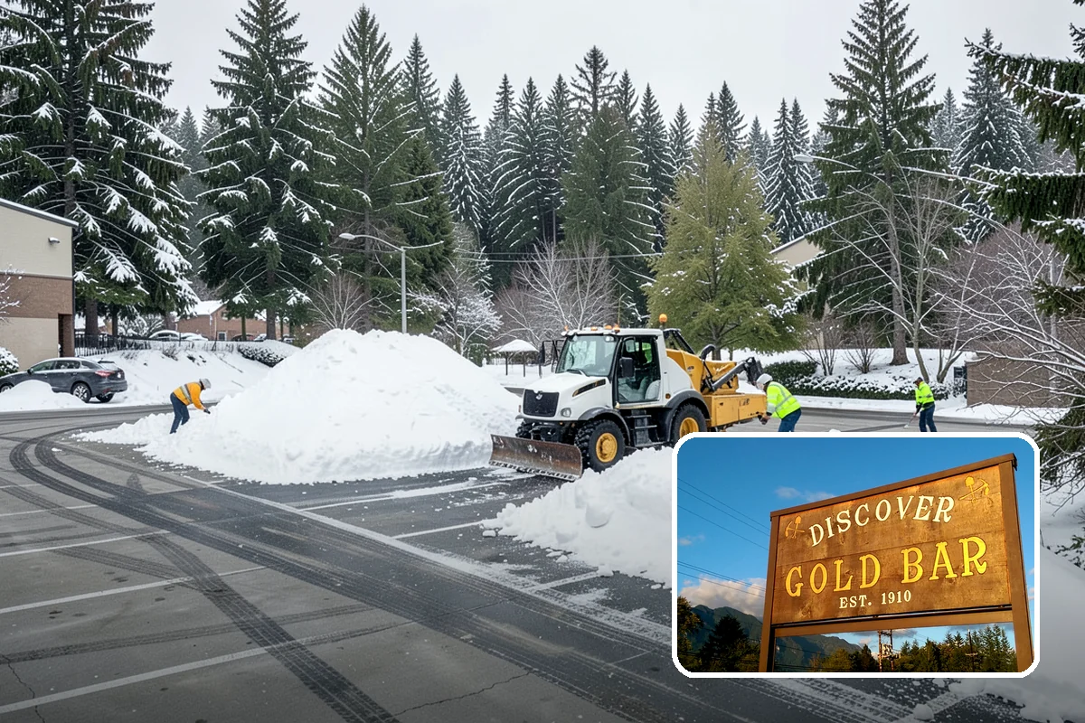 Municipal Sidewalk Clearing in Gold Bar, Snohomish County, WA - Keeps public right-of-way accessible and ADA-compliant