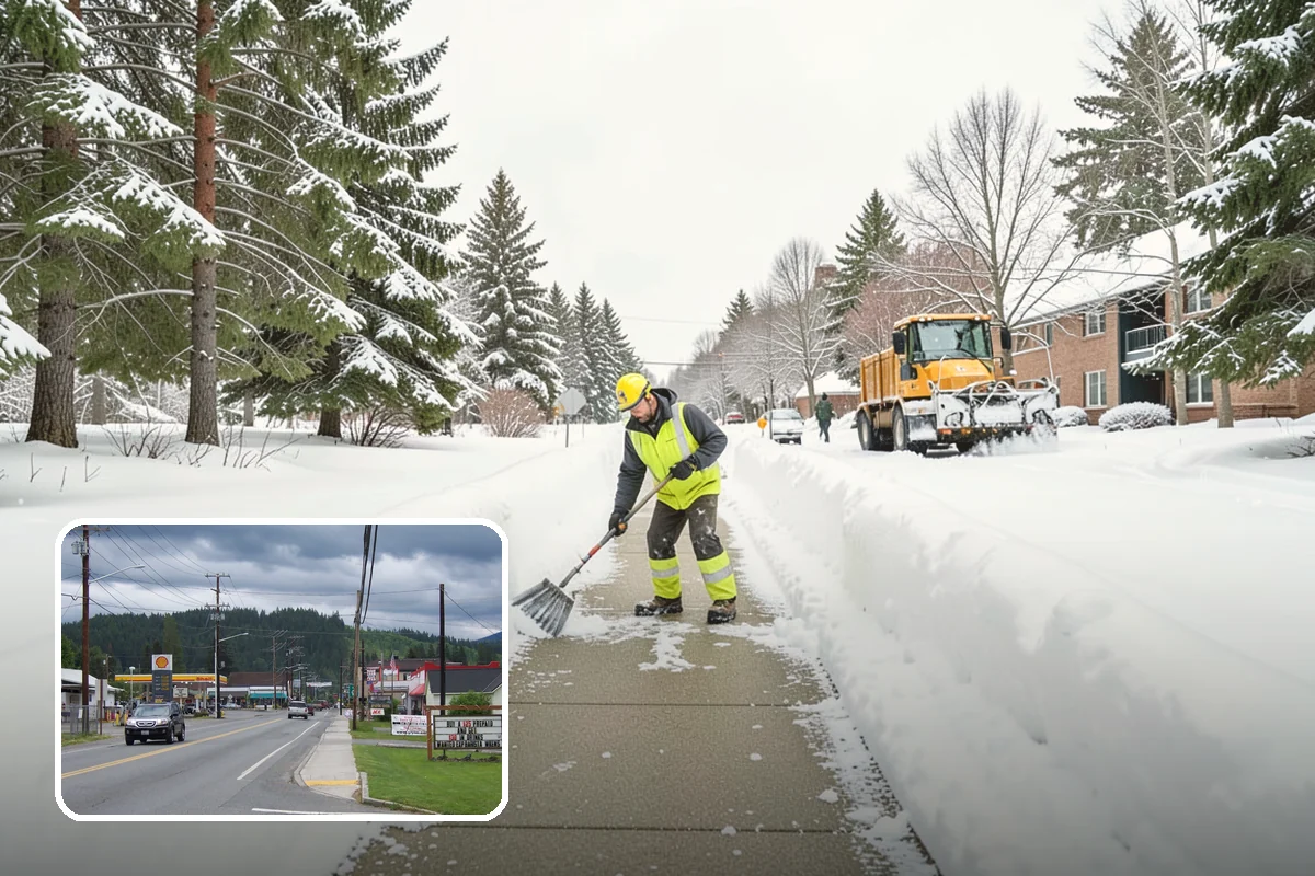 Municipal Sidewalk Clearing in Granite Falls, Snohomish County, WA - Keeps public right-of-way accessible and ADA-compliant