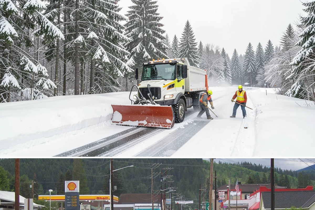 Municipal Sidewalk Clearing in Granite Falls, Snohomish County, WA - Municipal demand spans late November through February, with shaded downtown blocks and transit stops needing repeated freeze-thaw...