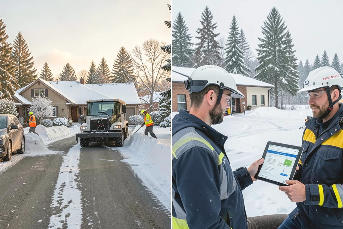 Municipal Sidewalk Clearing in Issaquah, King County, WA - Route civic walks, transit stops, and building entries by priority